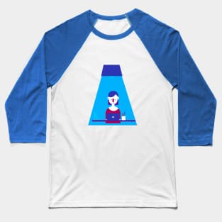 Focus blue Baseball T-Shirt